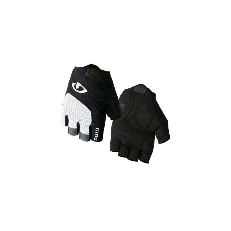 Giro Bravo Gel Gloves - White / Black - Image 2