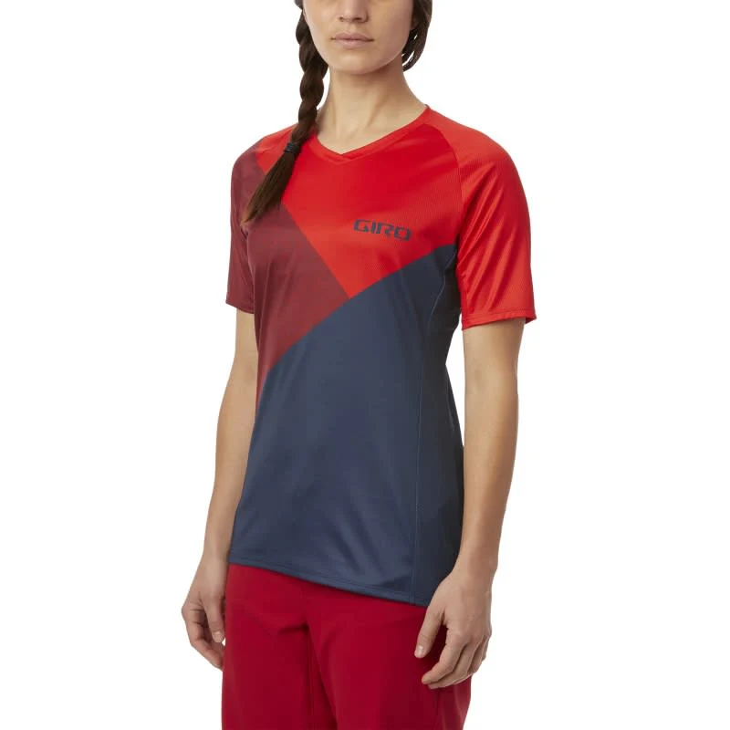 Giro Roust Jersey Mtb Womens - Red Shadow - Image 4