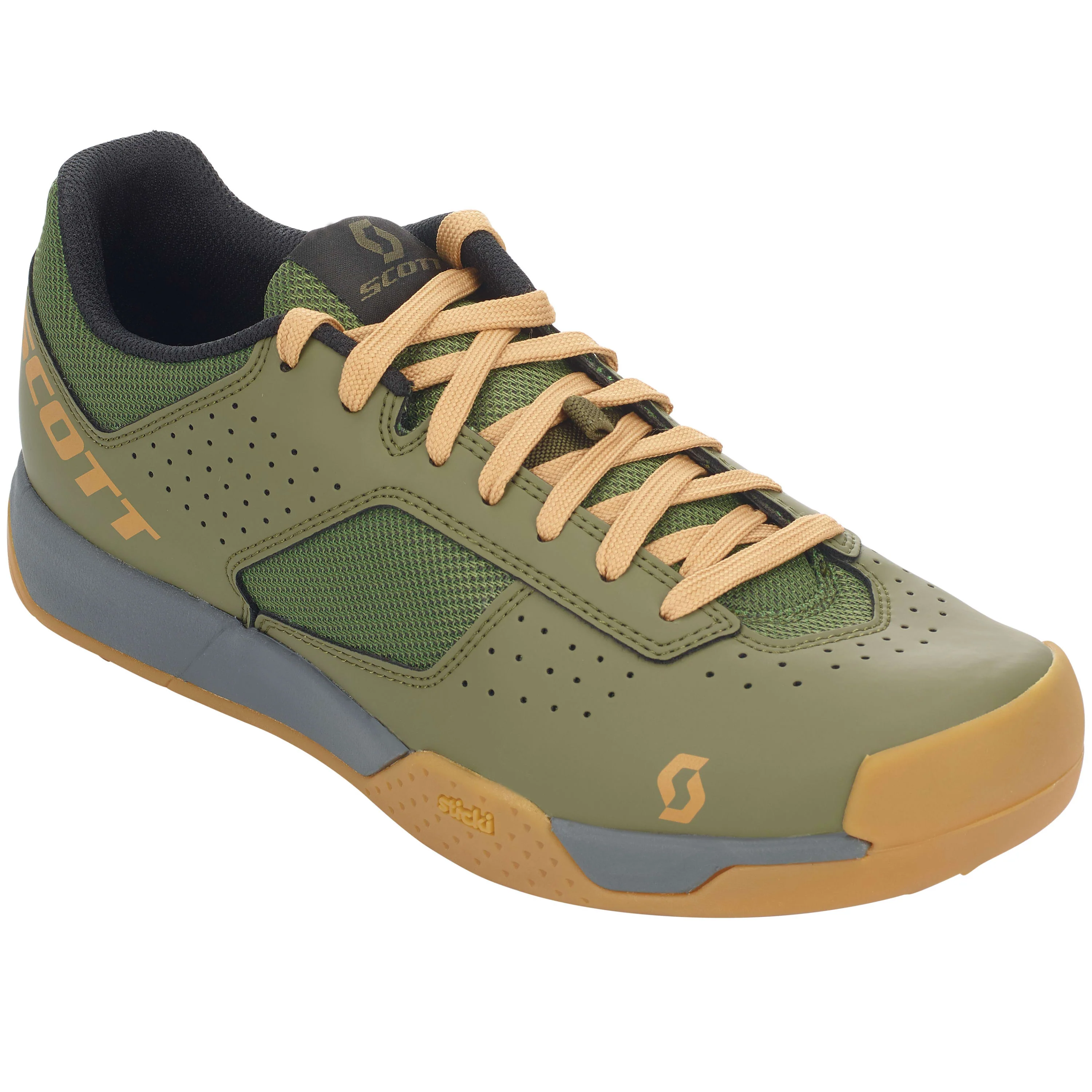 Scott Mtb AR Shoes - Green Moss / Black - Image 2
