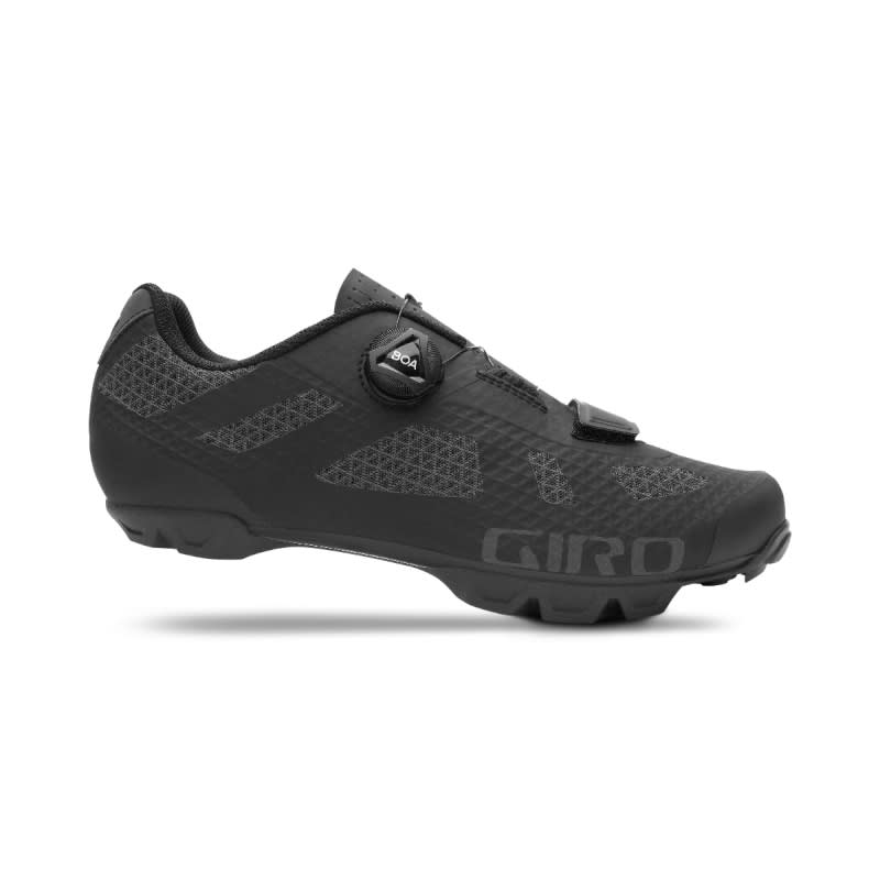 Giro Rincon Mtb Shoes - Black / Dark Shadow - Image 2