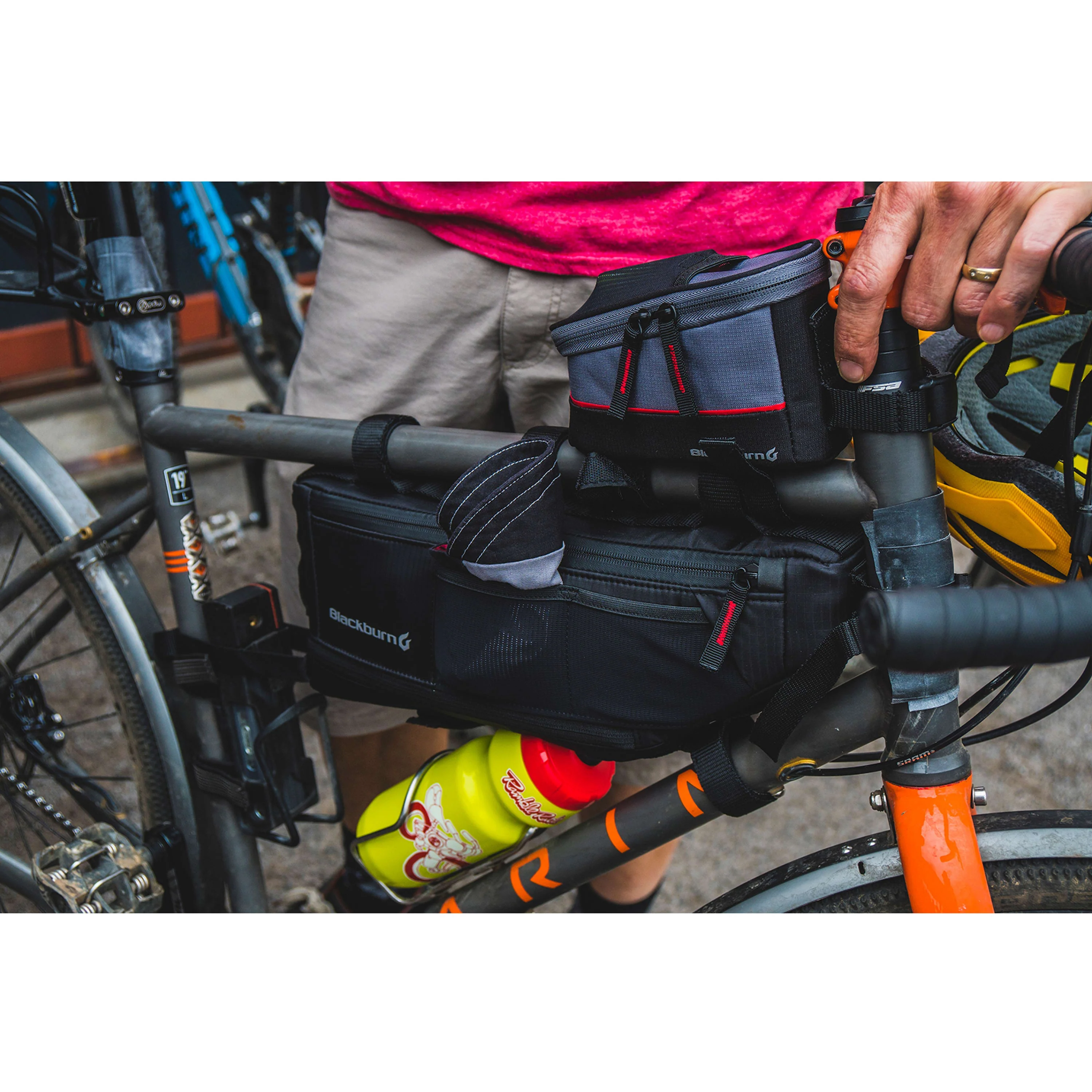 Blackburn Outpost Frame Bag - Black - Image 4