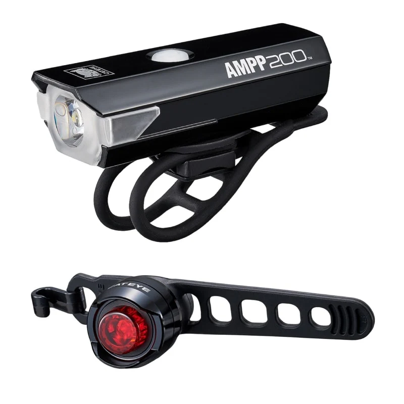 Cateye Ampp 200 & Orb RC Lightset - Black - Image 3