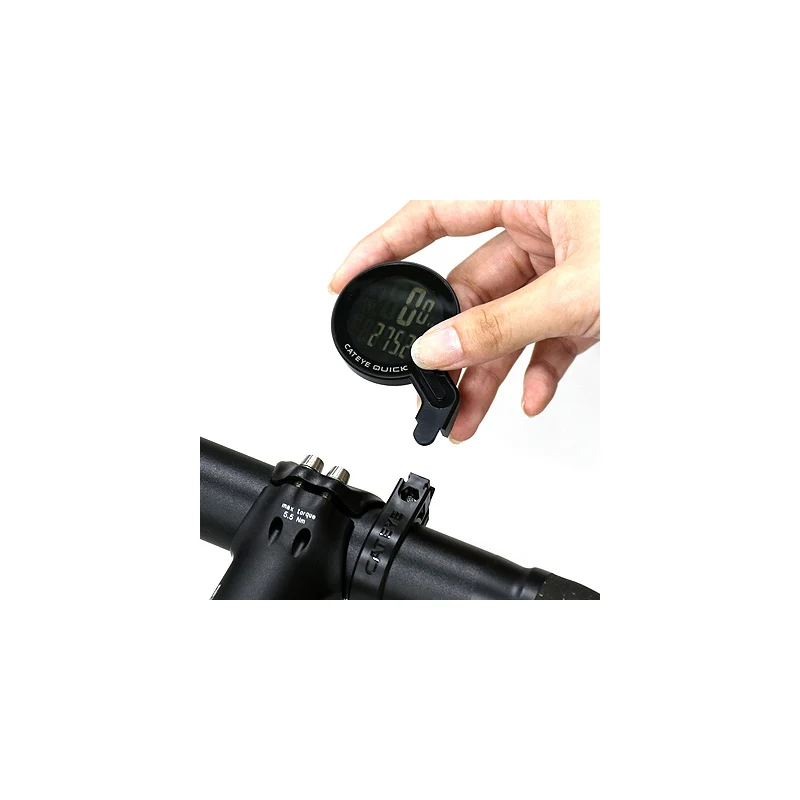 Cateye Quick Cycle Computer RS100W - Black - Image 2