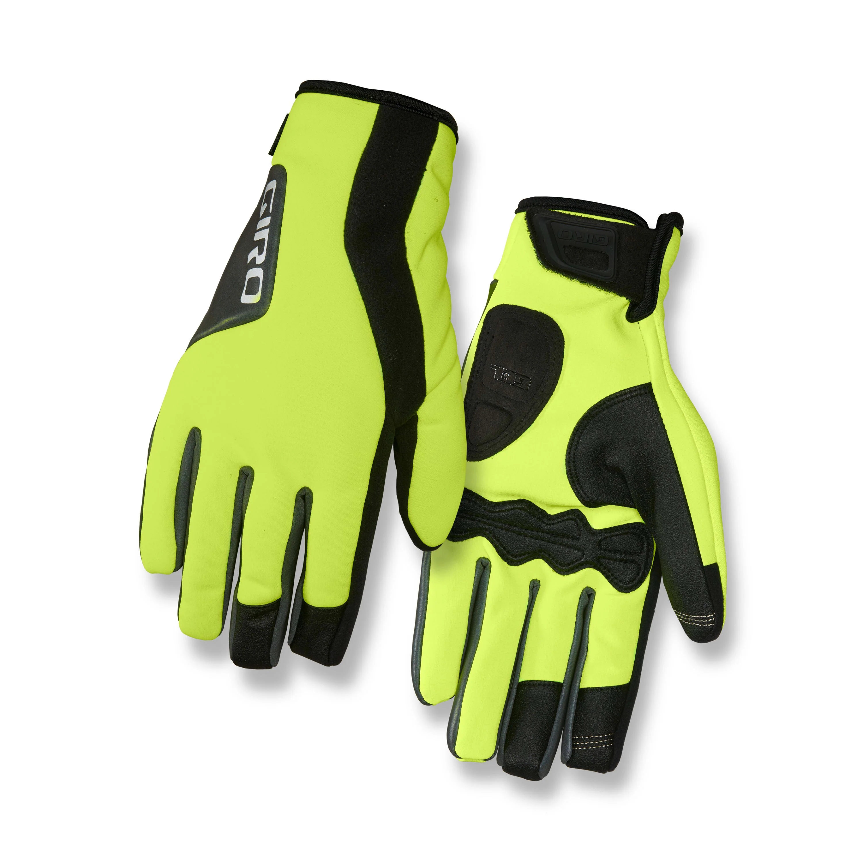 Giro Ambient 2.0 Winter Glove - Fluoro Yellow / Black - Image 2