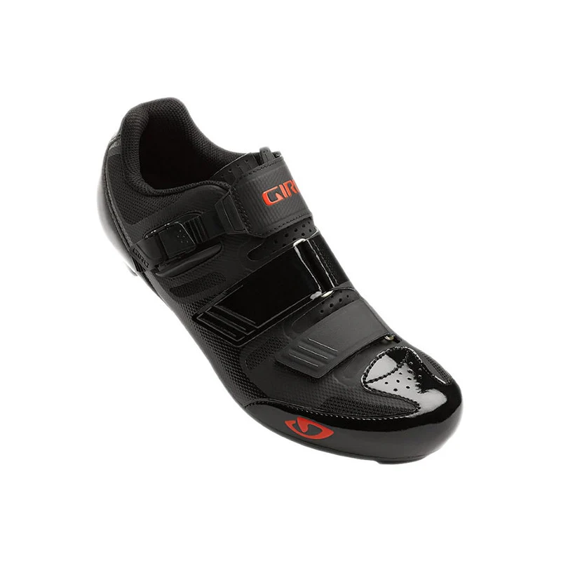 Giro Apeckx II Road Shoes - Black / Bright Red - Image 2