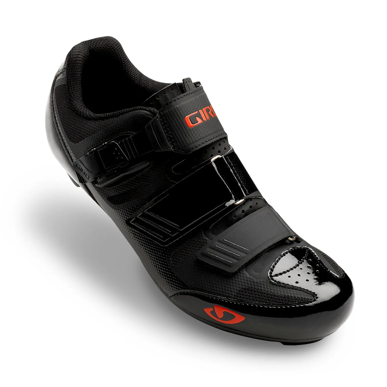 Giro Apeckx II Road Shoes - Black / Bright Red - Image 3