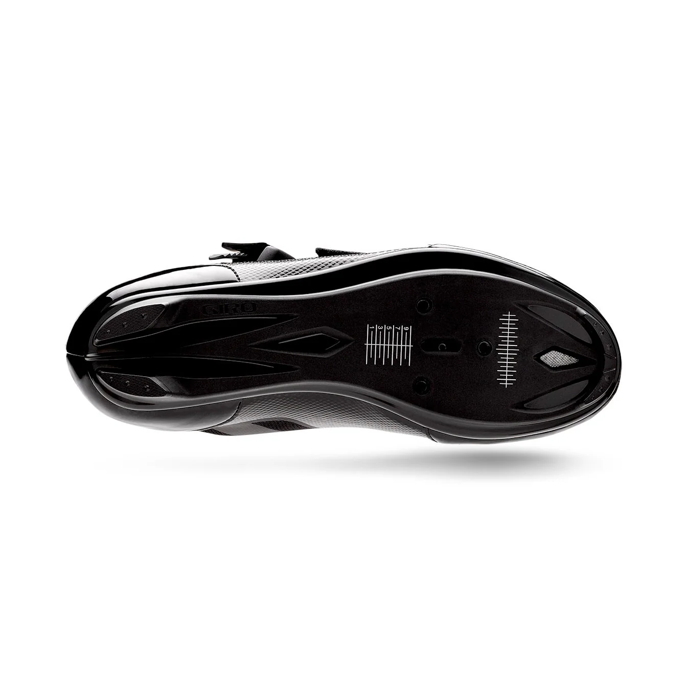 Giro Apeckx II Road Shoes - Black / Bright Red - Image 5