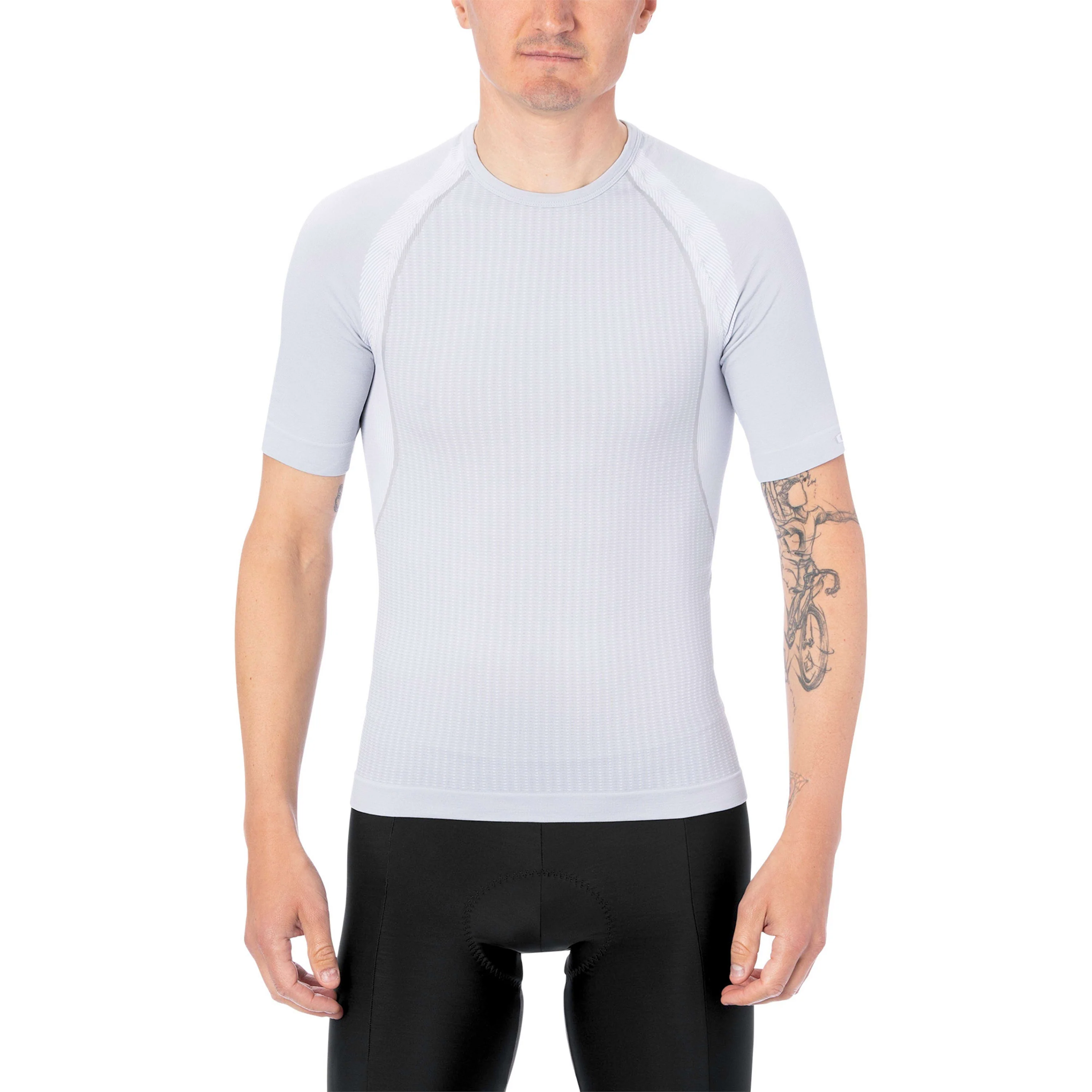Giro Chrono Base Layer Short Sleeve - White - Image 2