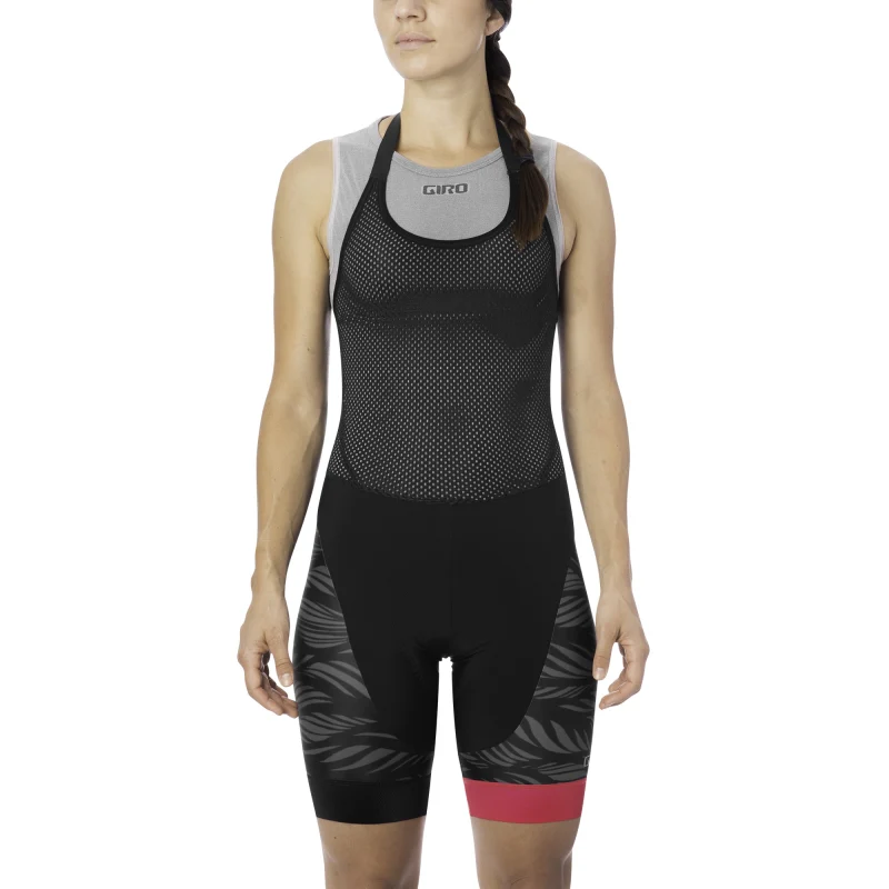 Giro Chrono Expert Bib Short Halter Womens Studio - Black / Grey - Image 2