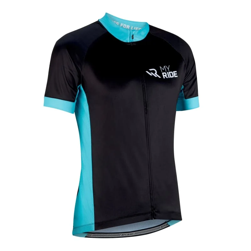 Giro Chrono Sport Jersey Myride 2021 - Black / Blue - Image 5