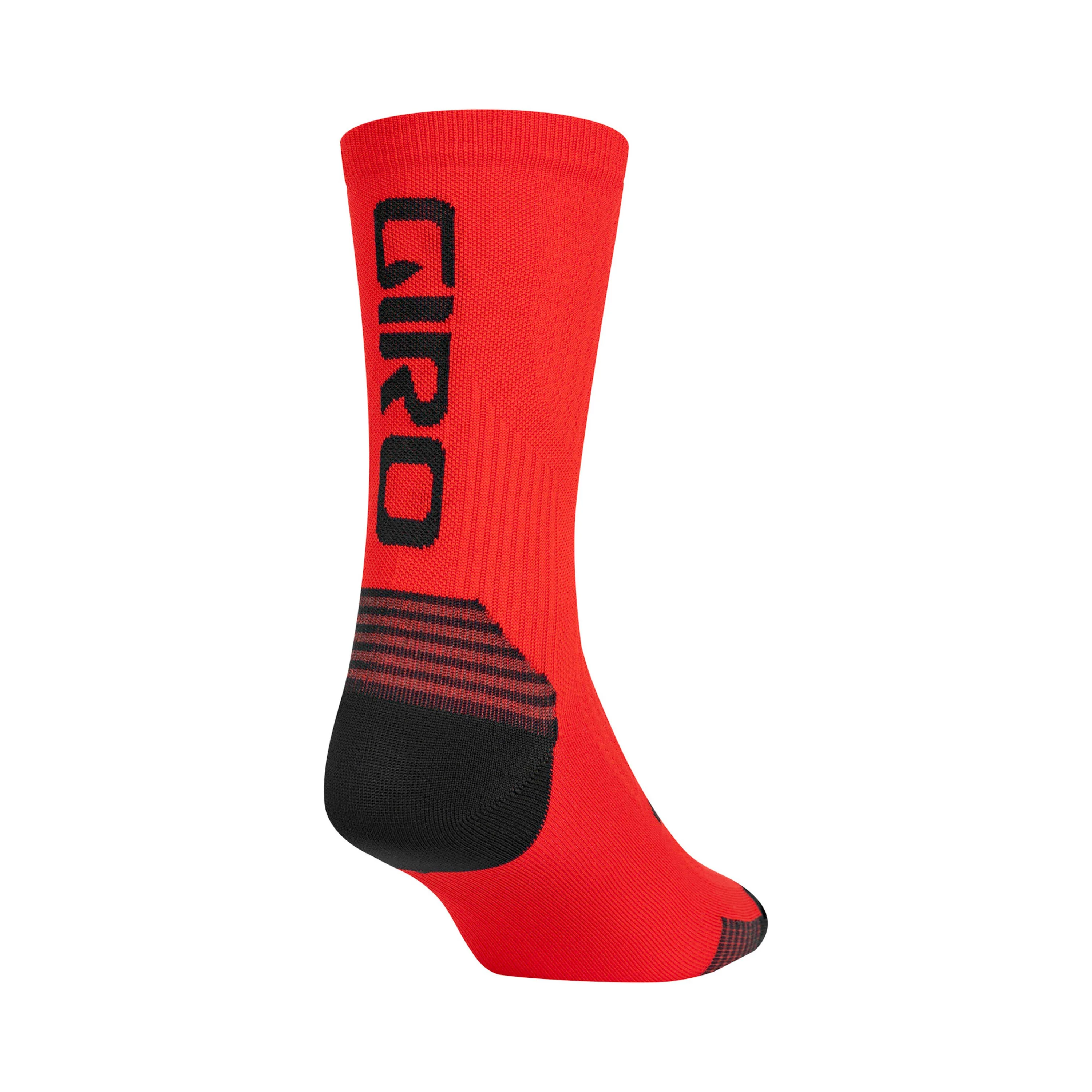 Giro Hrc Plus Grip Socks - Bright Red - Image 3