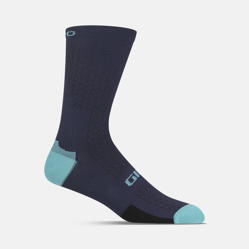 Giro Hrc Team Socks - Phantom Blue / Screaming Teal - Image 3