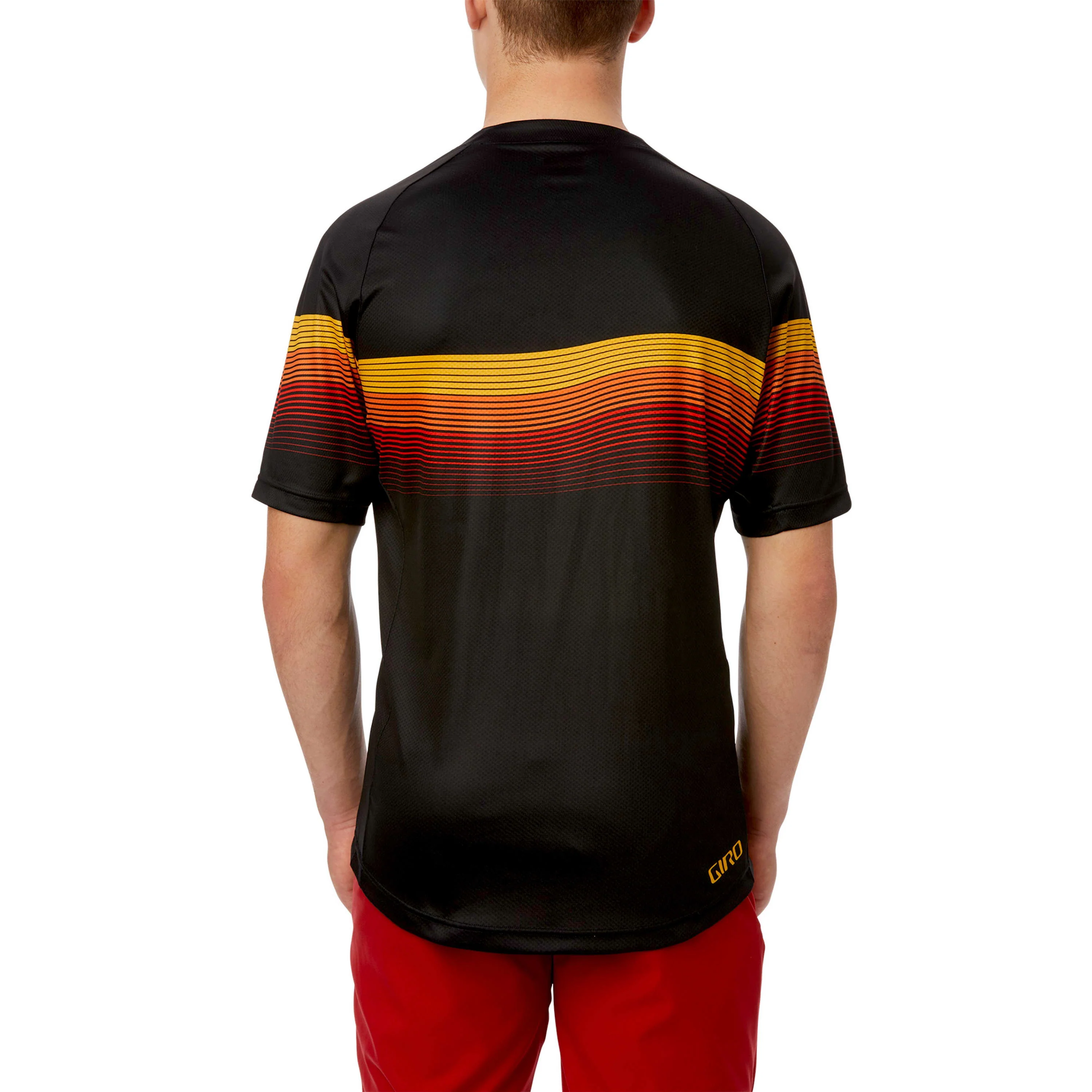 Giro Roust Jersey Mtb Mens - Black / Heatwave - Image 3
