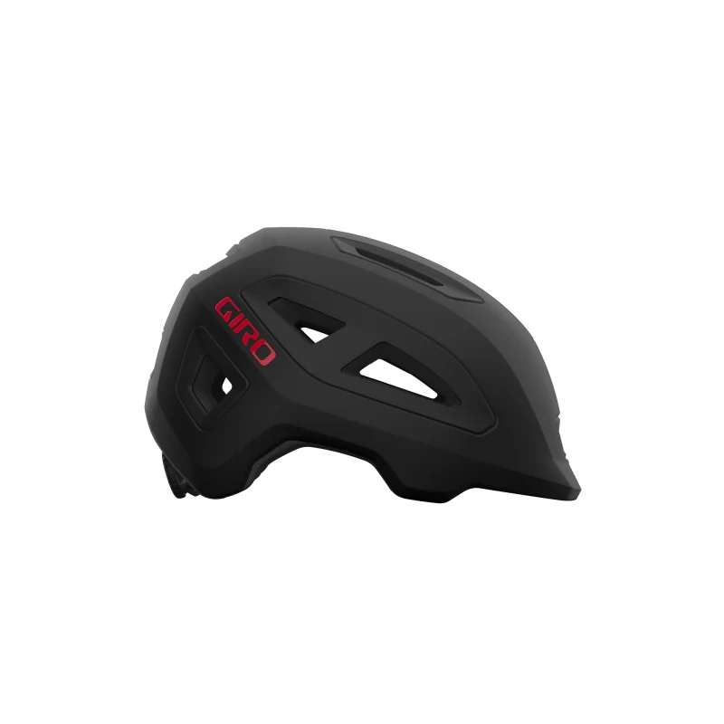 Giro Scamp II Helmet - Matte Black / Red - Image 2