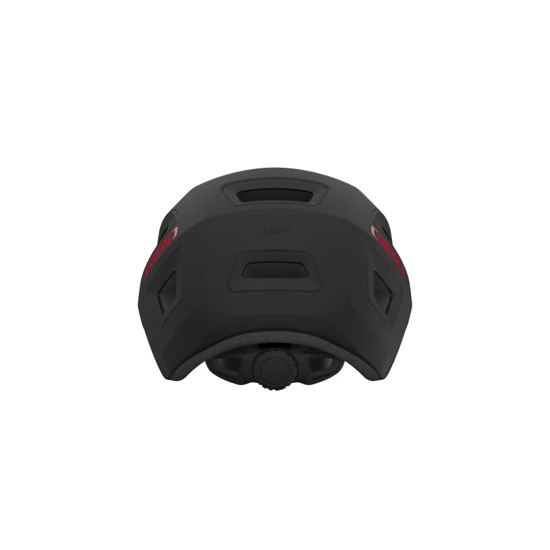 Giro Scamp II Helmet - Matte Black / Red - Image 3