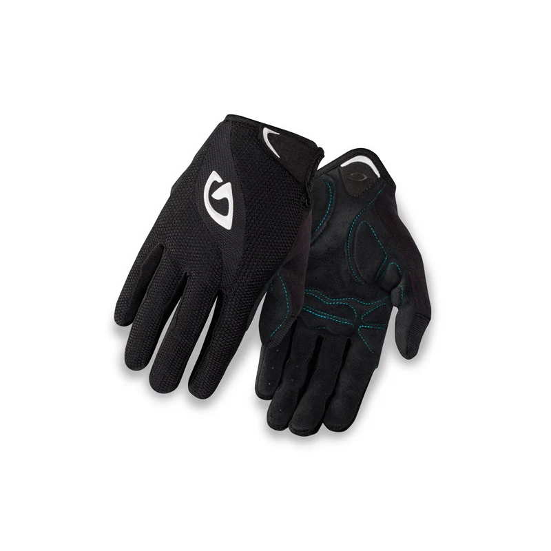 Giro Tessa Long Finger Ladies Glove - Black / White - Image 3