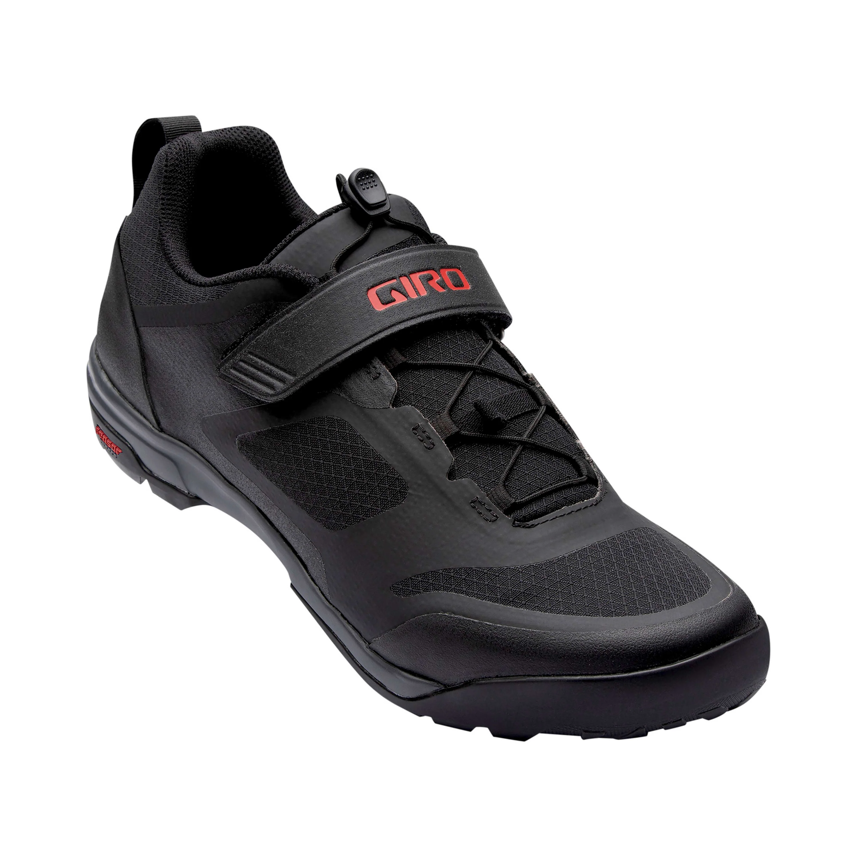 Giro Ventana Fastlace Mens Mtb Shoes - Black / Dark Shadow - Image 2