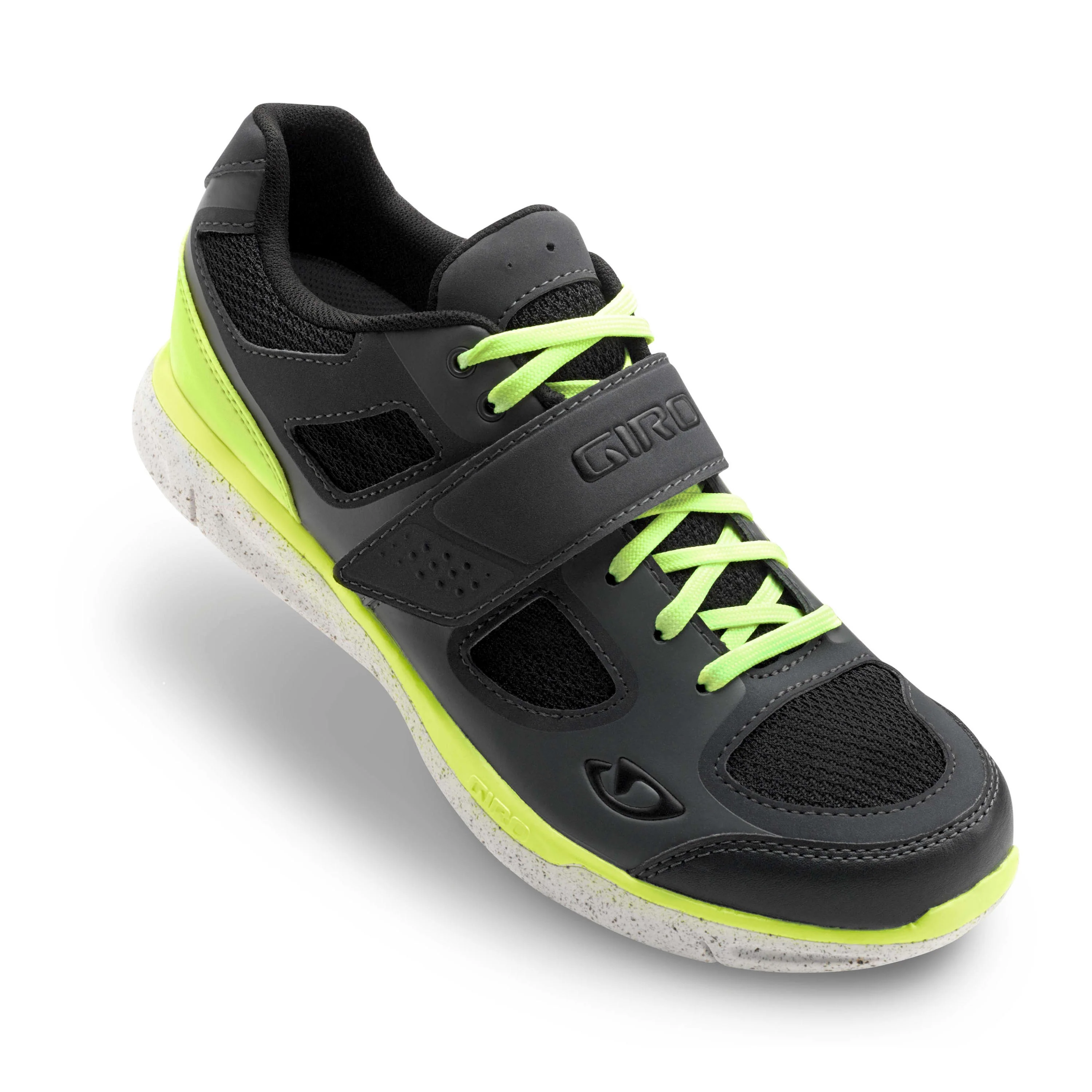 Giro Whynd Shoes - Shadow Grey / Highlight Yellow - Image 3