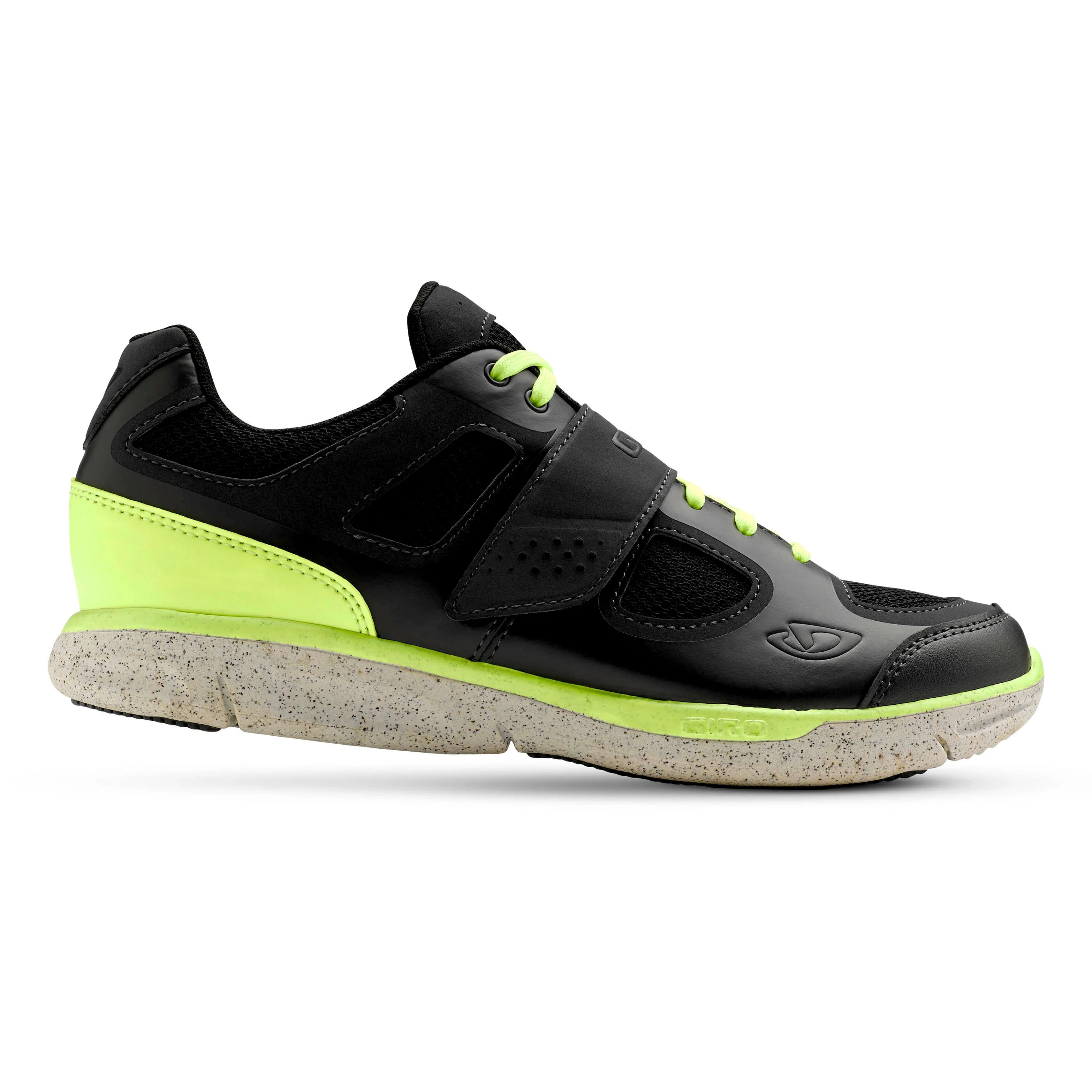 Giro Whynd Shoes - Shadow Grey / Highlight Yellow - Image 4