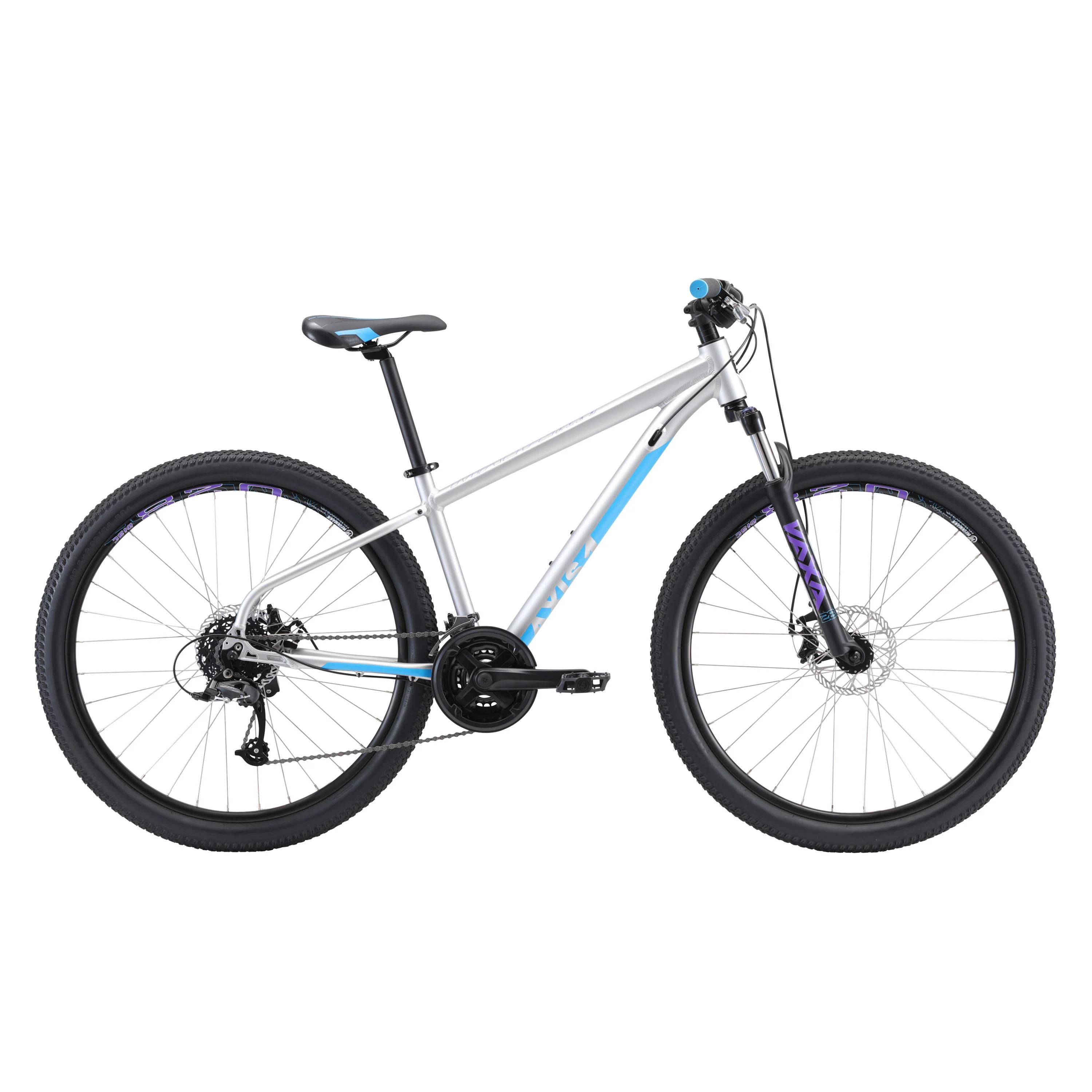 Malvern Star Axis 1 MS Womens - Silver / Blue - Image 4