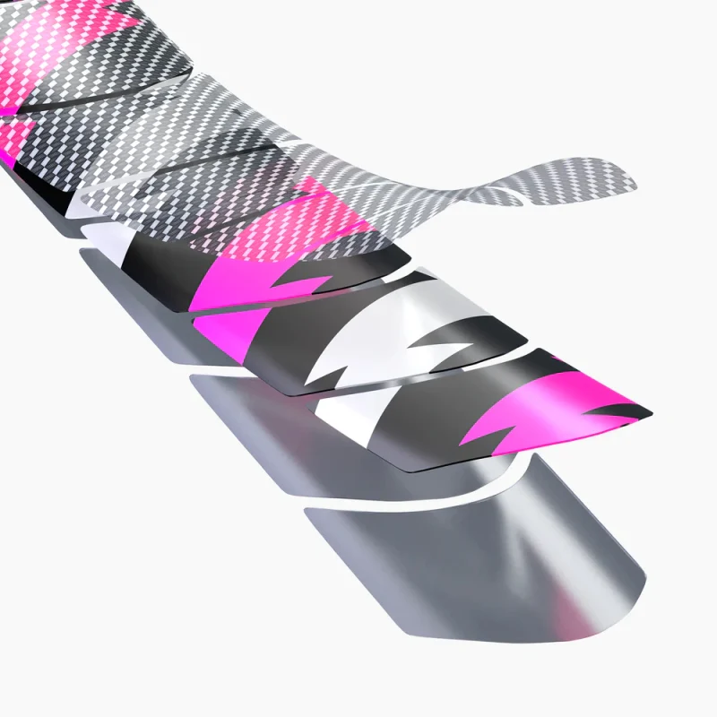 Muc-off Frame Protection Kit Dh/enduro/trail 45-70MM - Fluoro Pink / Bolt - Image 2