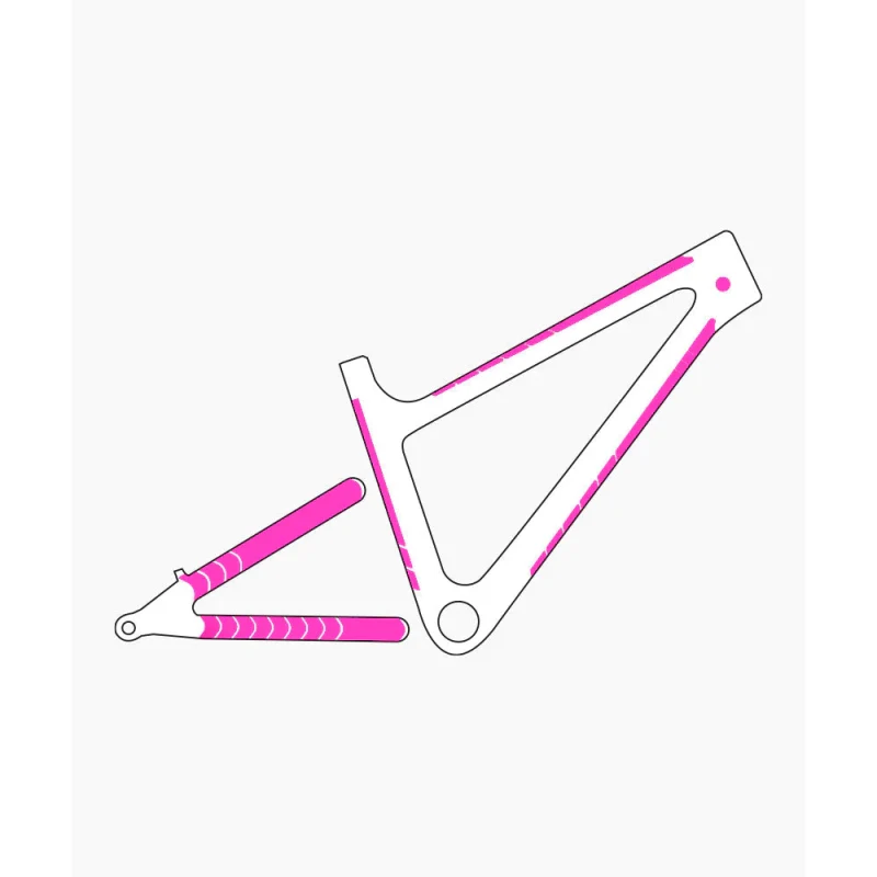 Muc-off Frame Protection Kit Dh/enduro/trail 45-70MM - Gloss Clear - Image 3