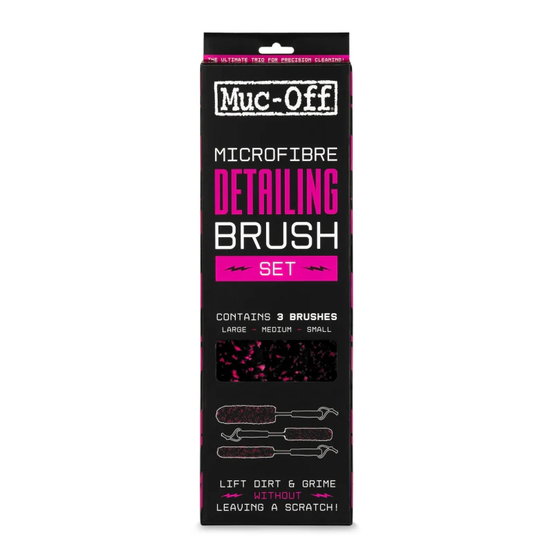 Muc-off Microfibre Detailing Brush Set X 3 21416 - Image 2