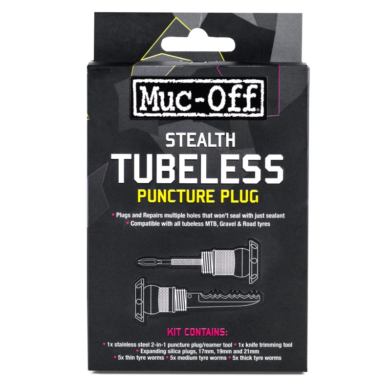 Muc-off Stealth Tubeless Puncture Plug - Gold - Image 3