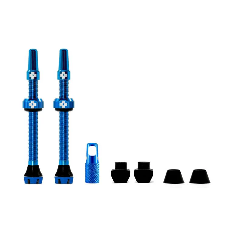 Muc-off Tubeless Valve Kit V2 60MM - Blue - Image 2