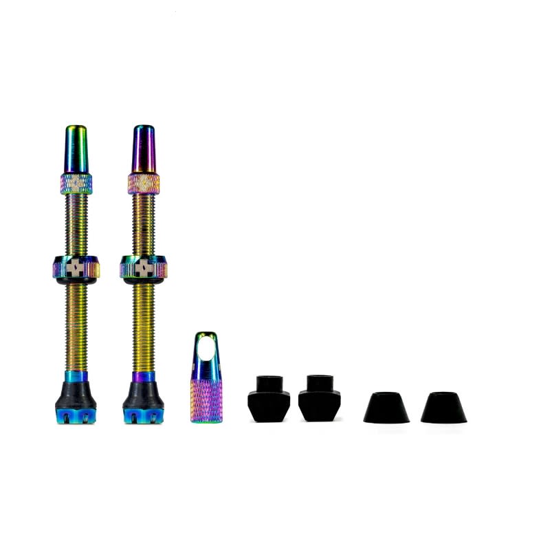 Muc-off Tubeless Valve Kit V2 60MM - Iridescent - Image 2