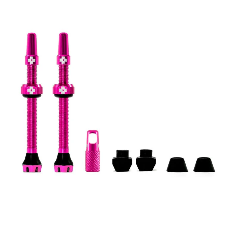 Muc-off Tubeless Valve Kit V2 60MM - Pink - Image 2