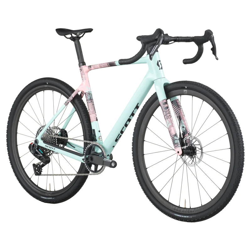 Scott Addict Gravel 10 - Gelato Blue / Gelato Pink - Image 2
