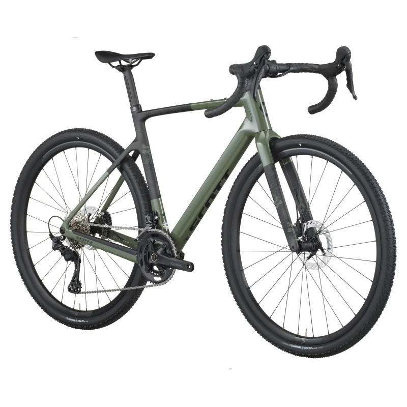 Scott Addict Gravel 40 - Wenge Green - Image 2
