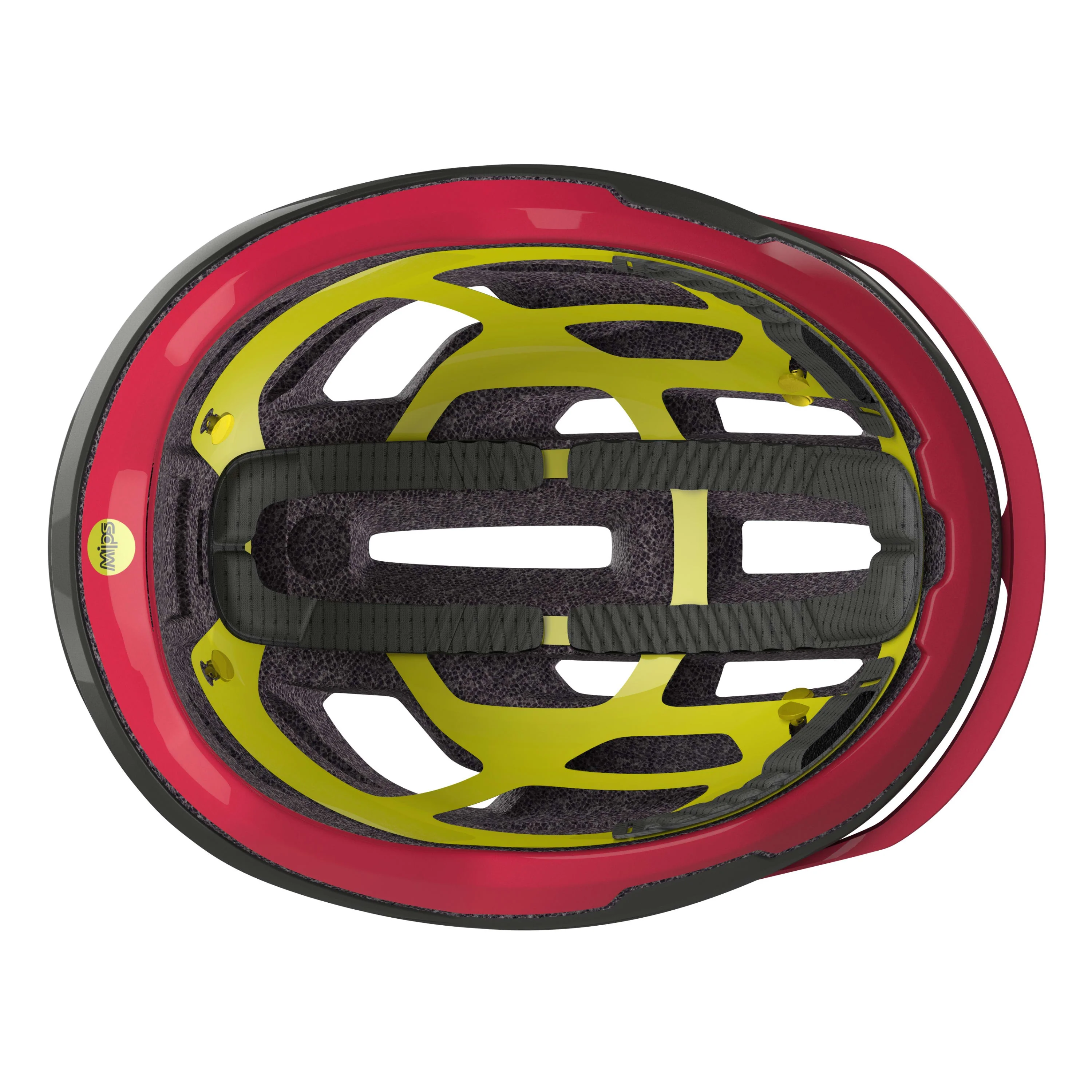 Scott Arx Plus Helmet - Dark Grey / Pink - Image 8