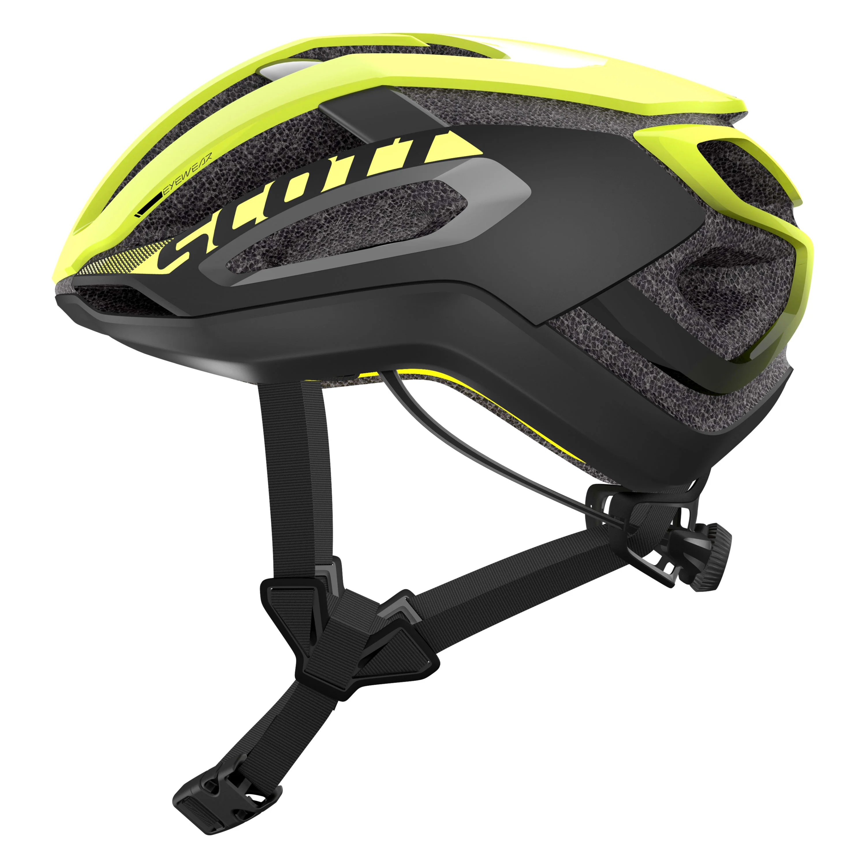 Scott Centric Plus Mips Helmet - Yellow RC / Black - Image 3