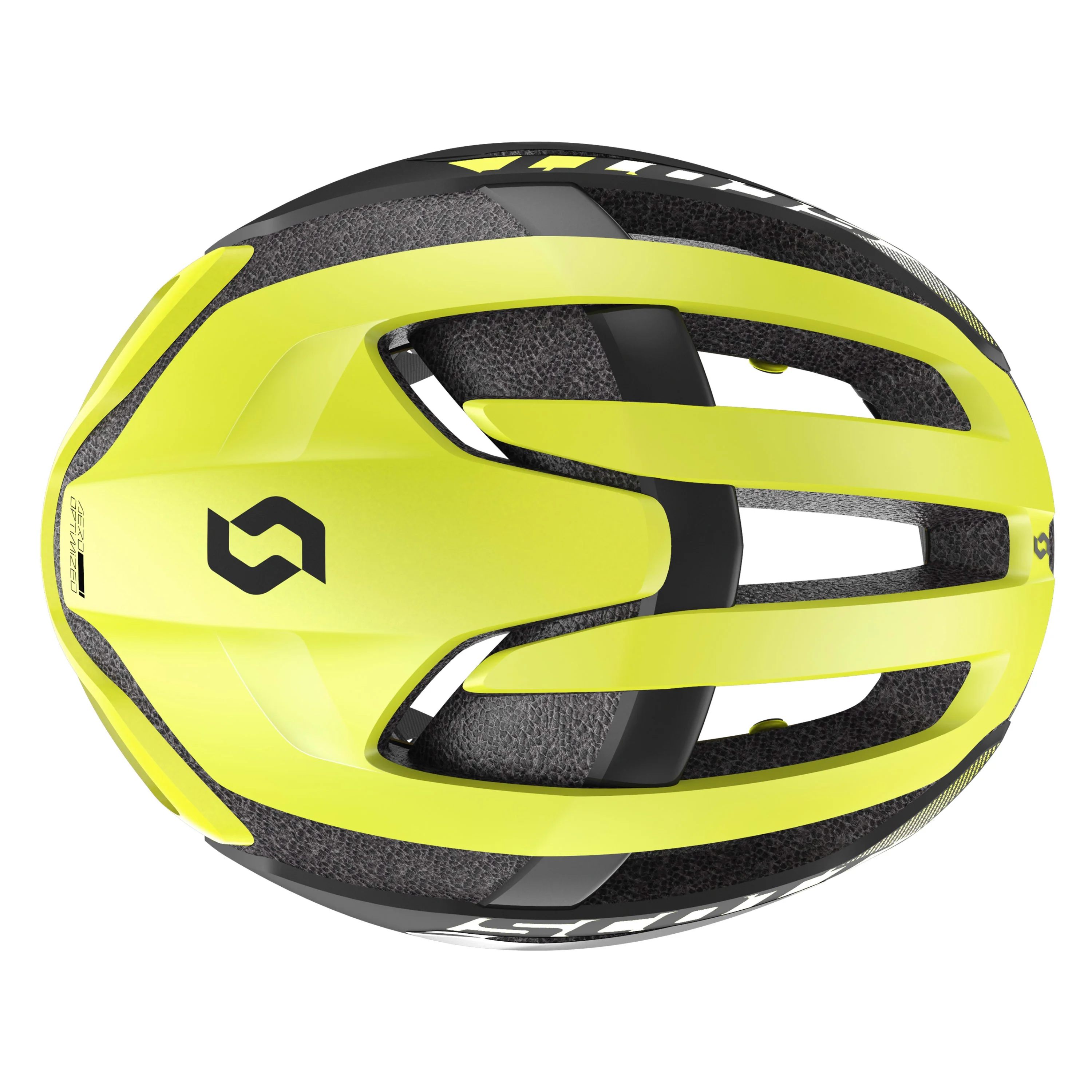 Scott Centric Plus Mips Helmet - Yellow RC / Black - Image 4