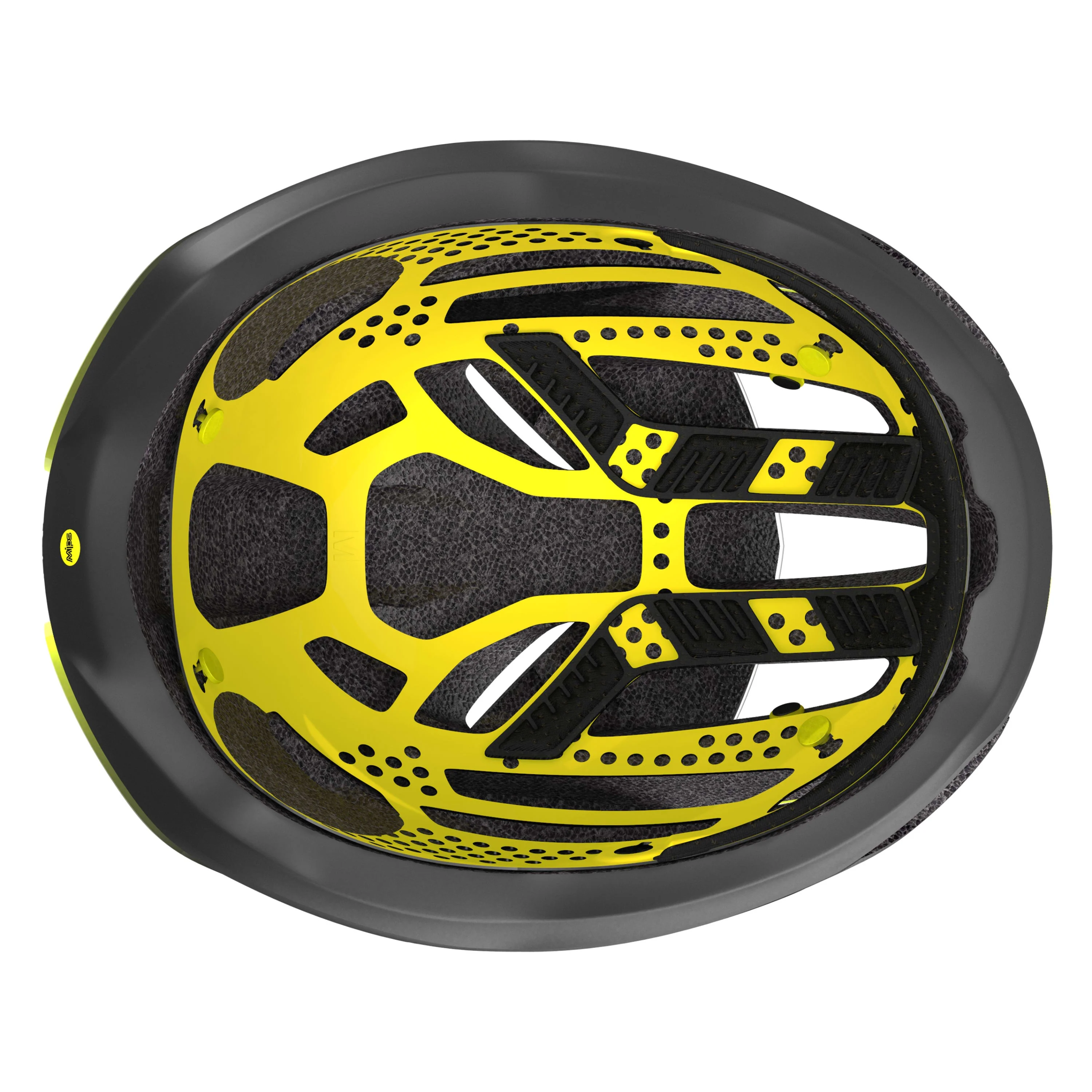 Scott Centric Plus Mips Helmet - Yellow RC / Black - Image 6