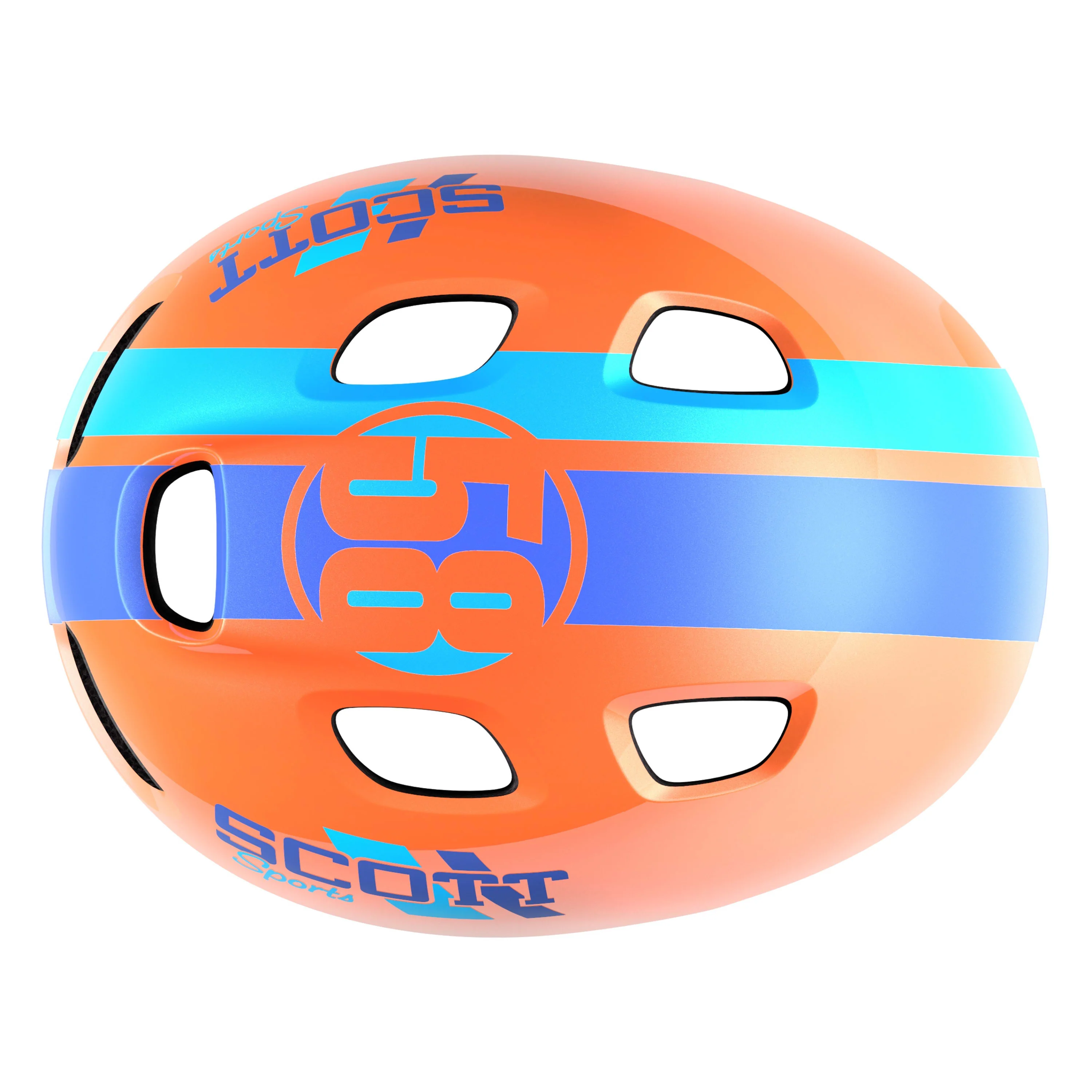 Scott Chomp 2 Helmet - Orange - Image 4