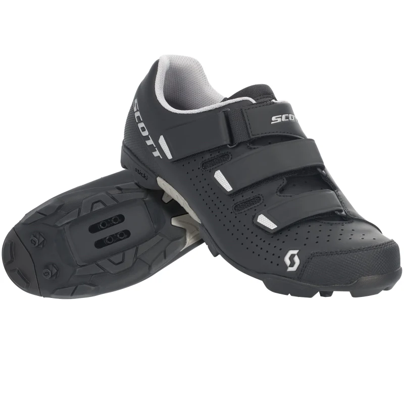 Scott Mtb Comp RS Shoes - Matt Black / Silver - Image 2
