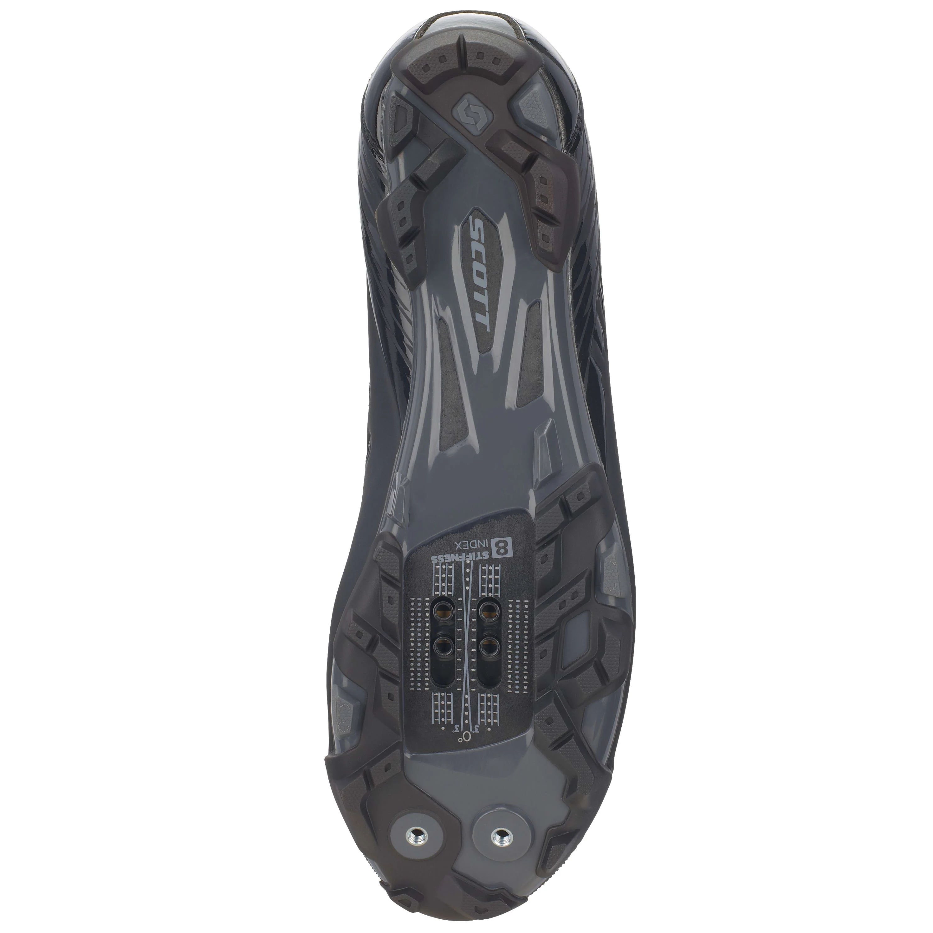 Scott Mtb Team Boa Shoes - Matte Black / Gloss Black - Image 4