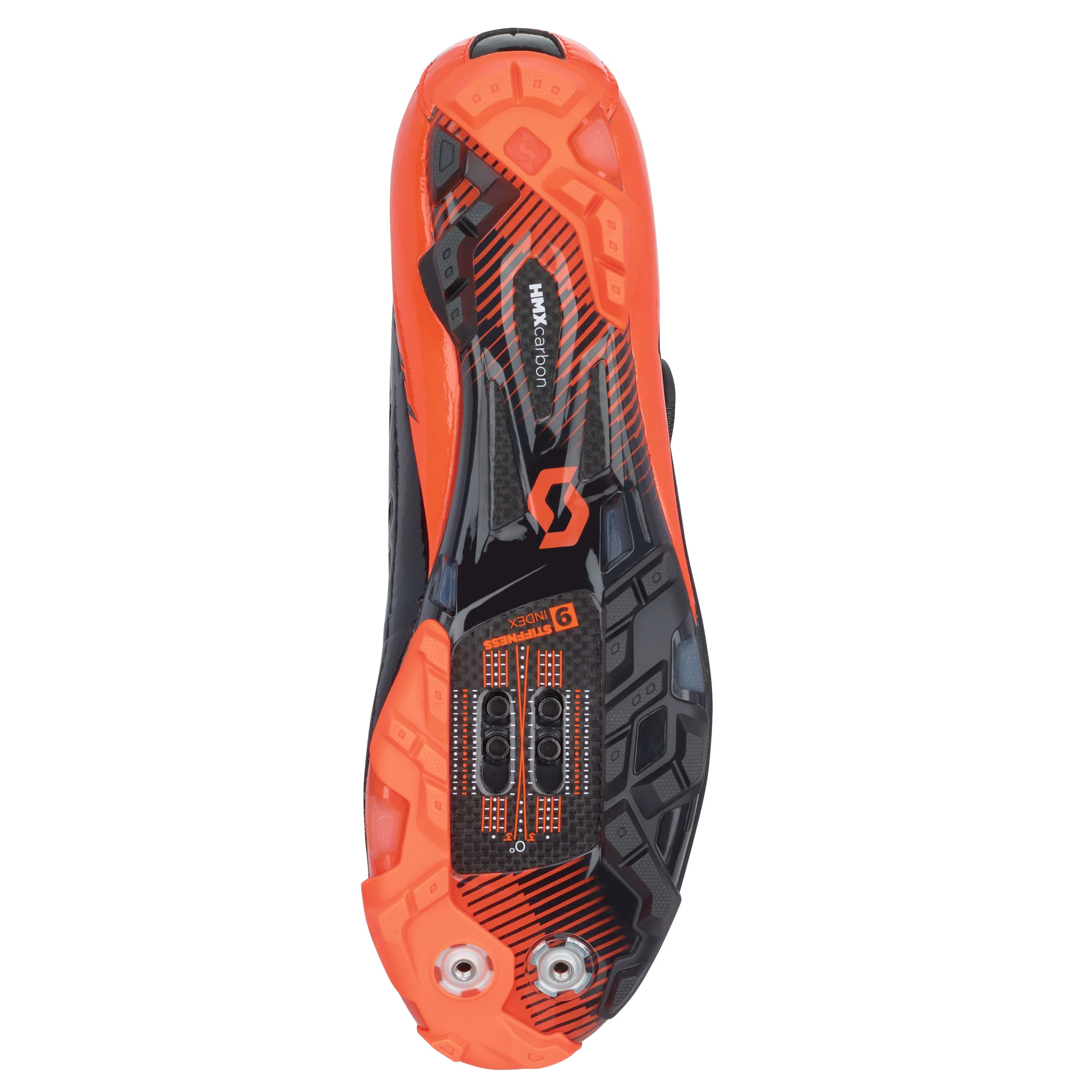 Scott Premium Mtb Shoes - Black / Neon Orange - Image 6