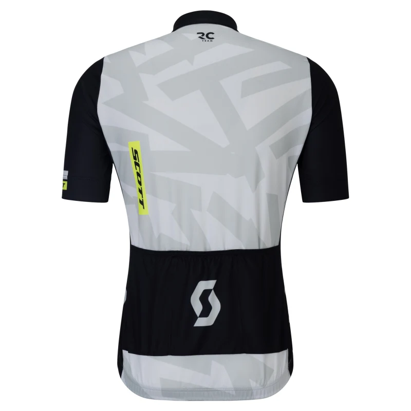 Scott RC Endurance Shortsleeve Jersey - Black / Safety Yellow - Image 2