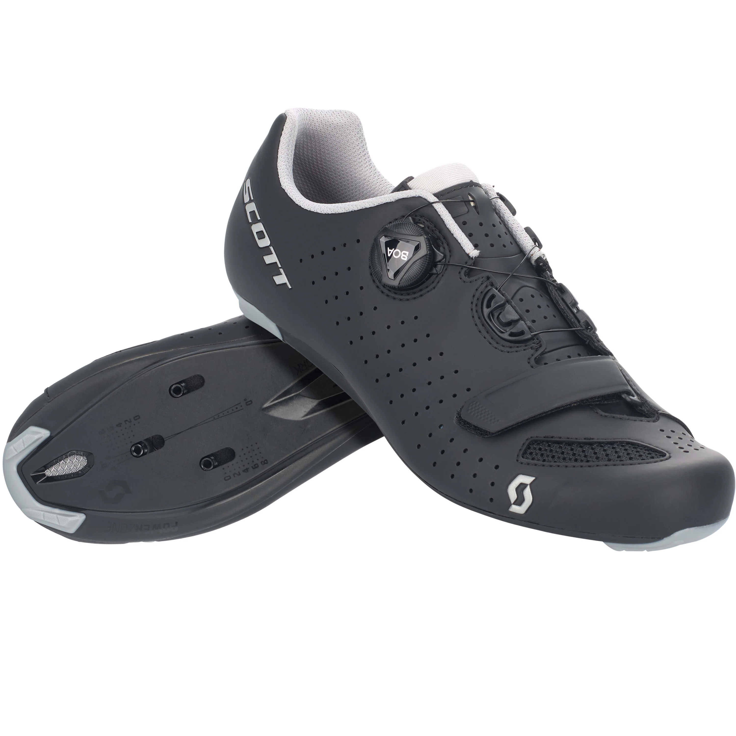 Scott Road Comp Boa Shoes - Black / Silver - Image 2