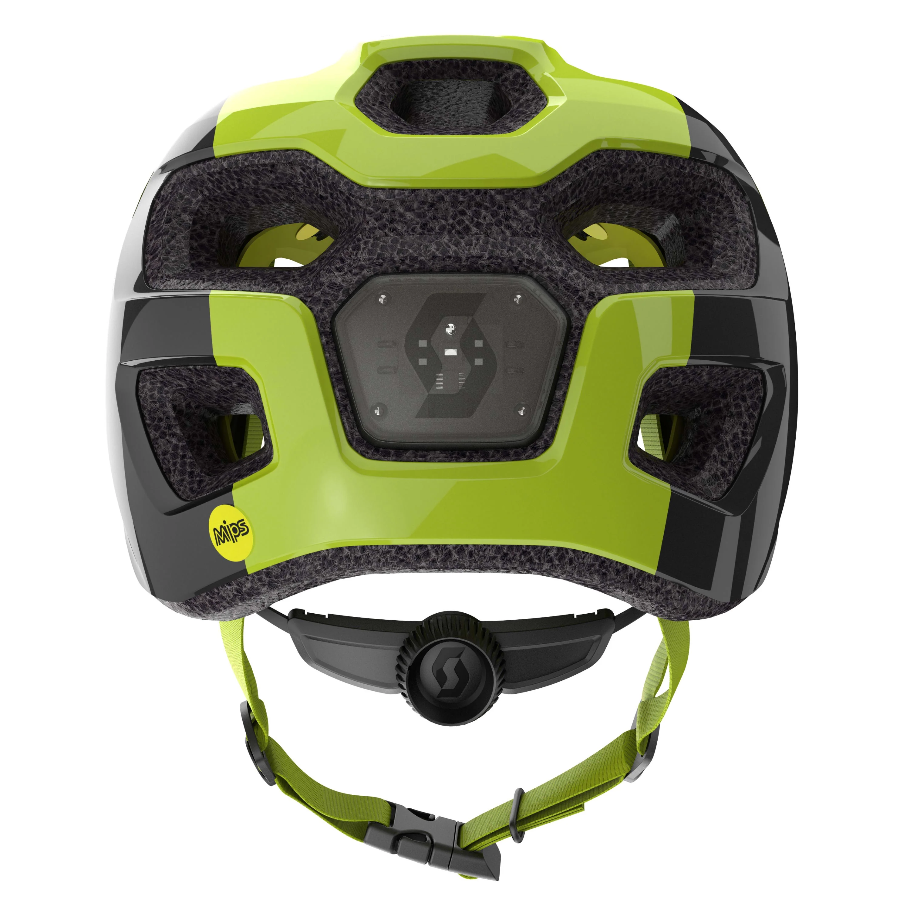 Scott Spunto Junior (as) Helmet - Black / Radium Yellow - Image 5