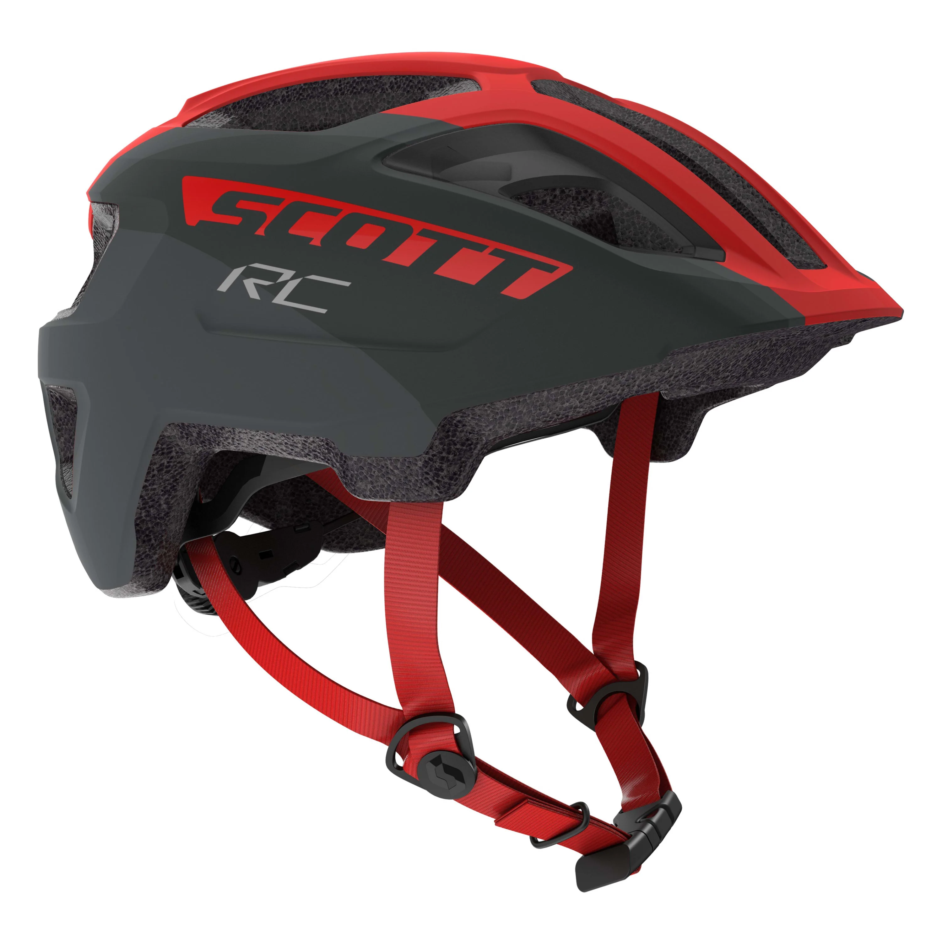 Scott Spunto Junior (as) Helmet - Grey / Red RC - Image 2