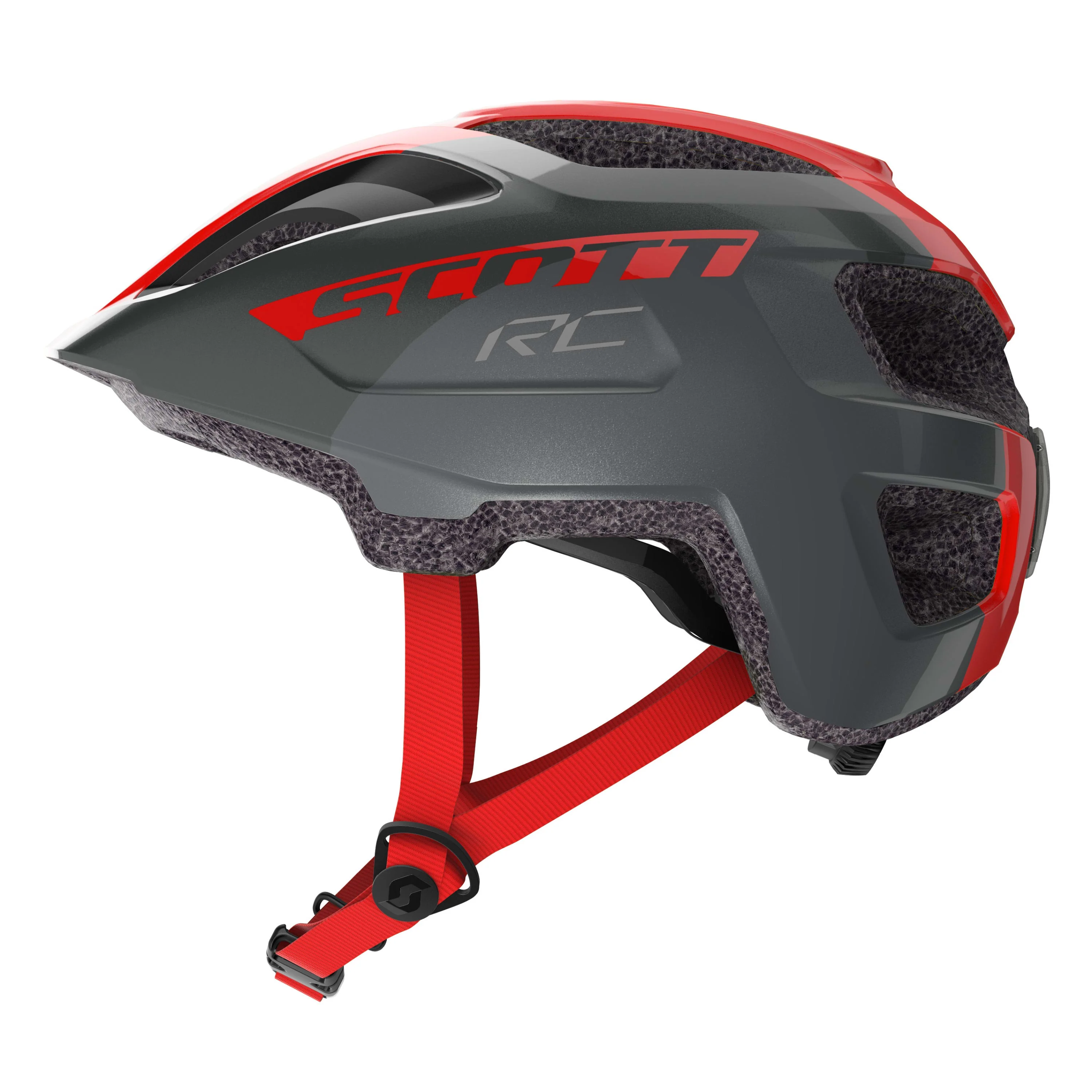 Scott Spunto Junior (as) Helmet - Grey / Red RC - Image 3