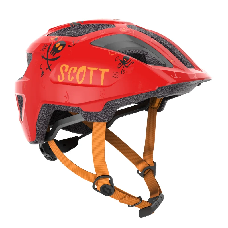 Scott Spunto Kid Helmet (as) 46-52CM - Florida Red