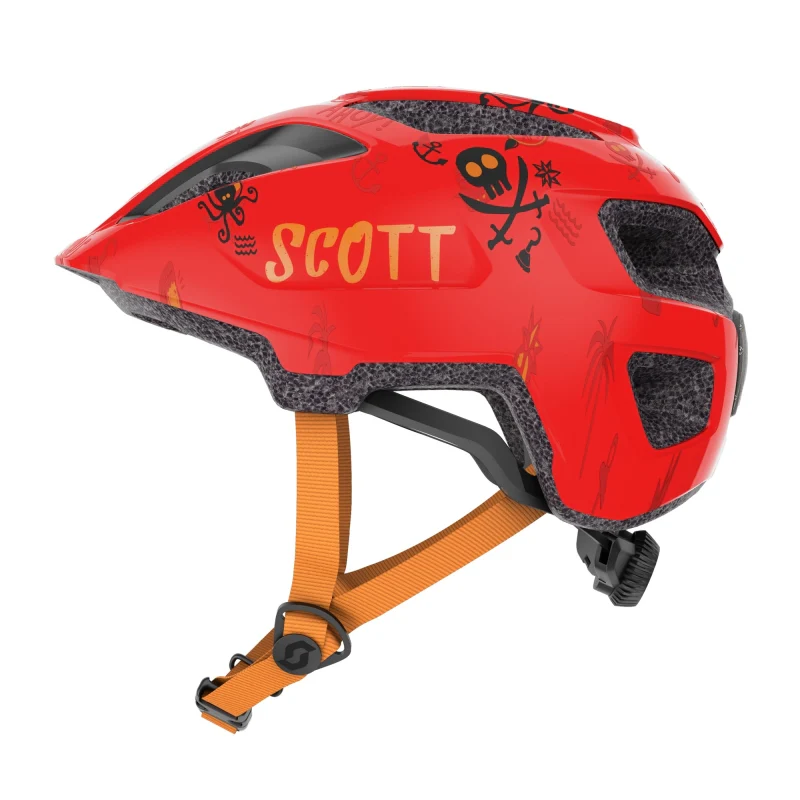 Scott Spunto Kid Helmet (as) 46-52CM - Florida Red - Image 2
