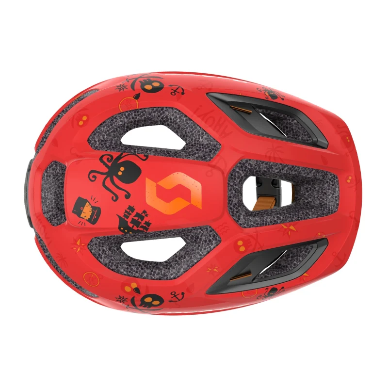 Scott Spunto Kid Helmet (as) 46-52CM - Florida Red - Image 3
