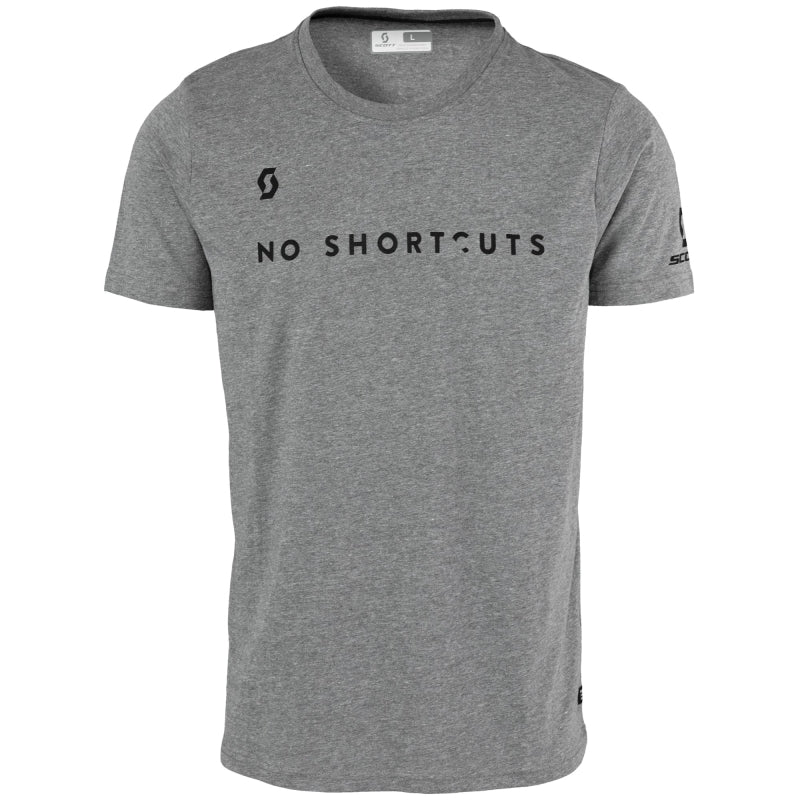 Scott Teeshirt 5 No Shortcuts S/sl - Heather Grey - Image 3